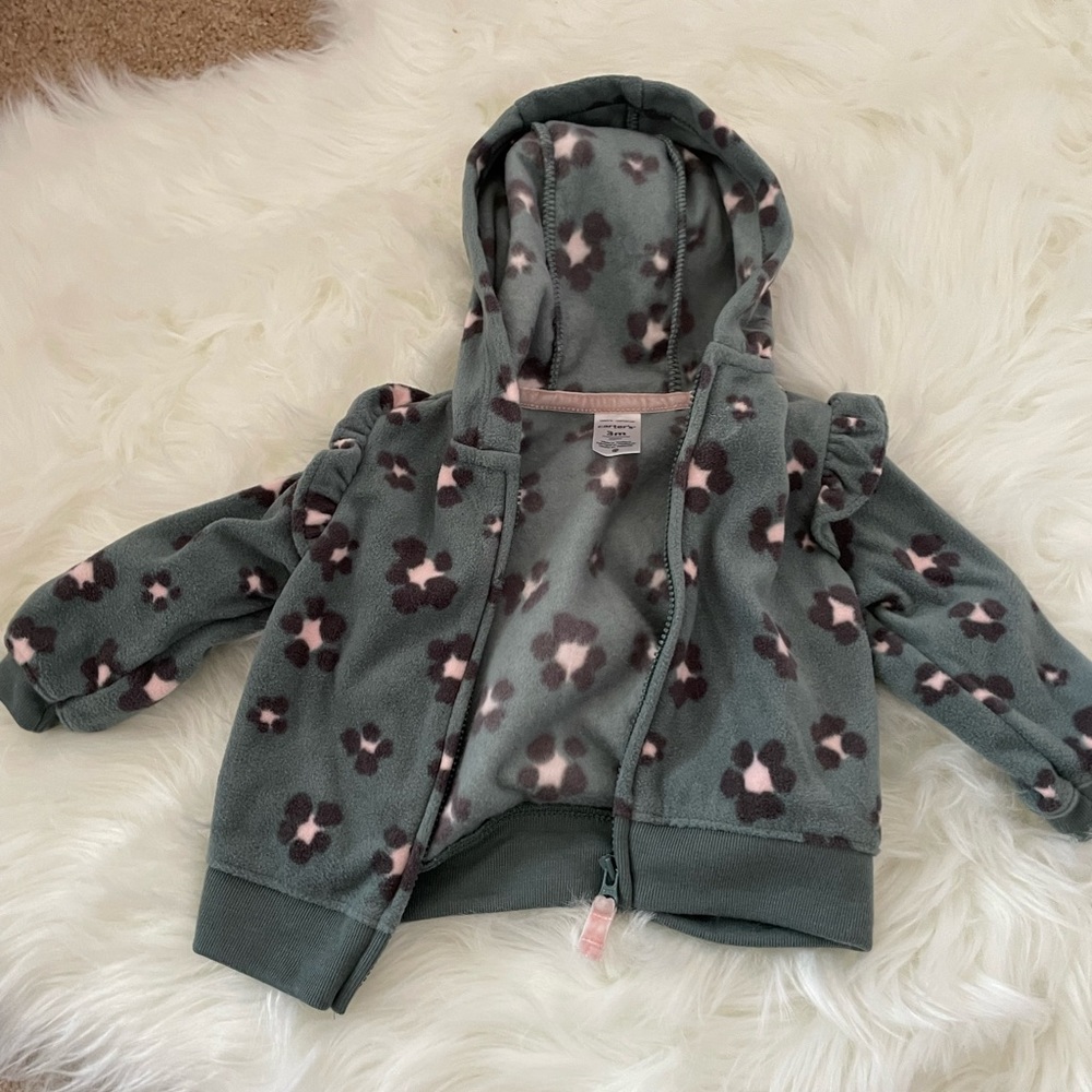 Carters zip hoodie